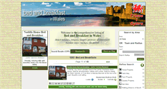 Desktop Screenshot of bedandbreakfastinwales.info